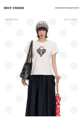 [NECY] heart lock tee