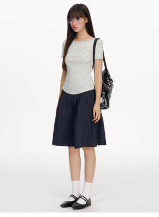 [NECY] waffle dot tee