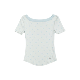 [NECY] waffle dot tee