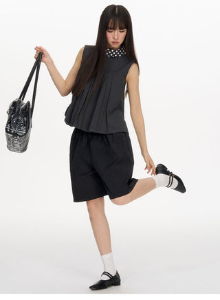 [NECY] polka dot vest