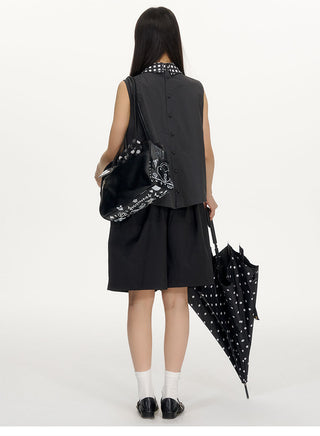 [NECY] polka dot vest