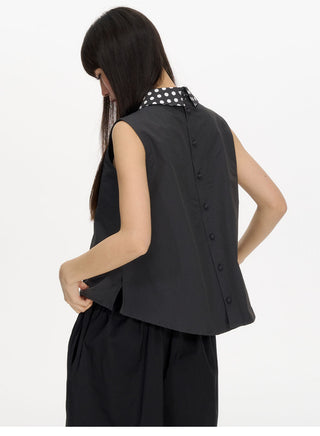 [NECY] polka dot vest