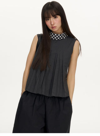 [NECY] polka dot vest