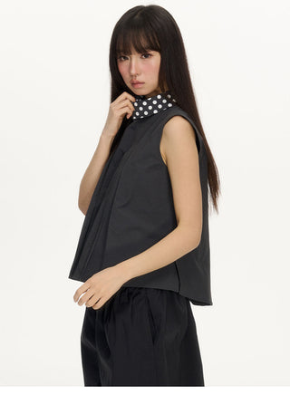 [NECY] polka dot vest