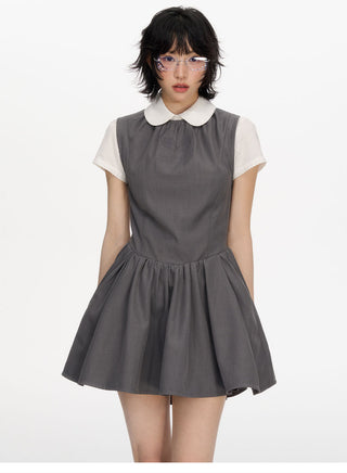 [NECY] wing embroidered dress