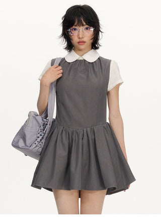 [NECY] wing embroidered dress