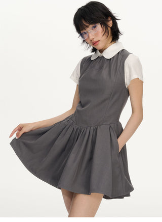 [NECY] wing embroidered dress