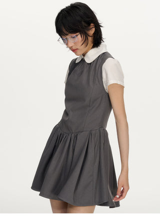 [NECY] wing embroidered dress