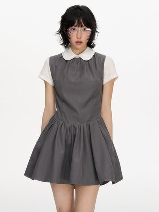 [NECY] wing embroidered dress