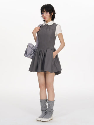 [NECY] wing embroidered dress