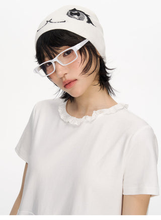 [NECY] knitted cat hat