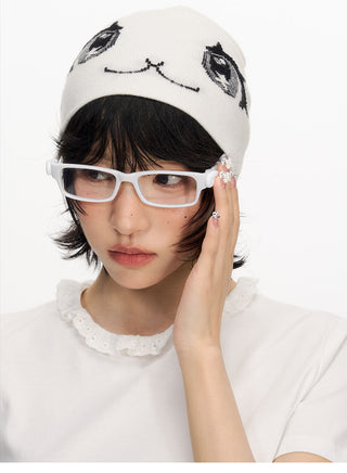 [NECY] knitted cat hat