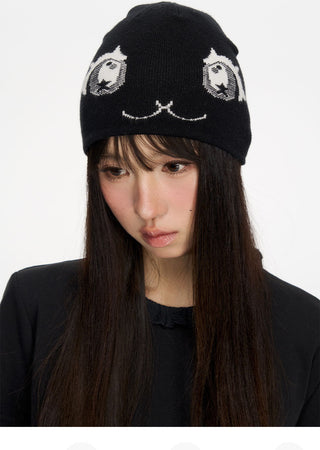 [NECY] knitted cat hat