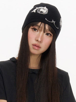 [NECY] knitted cat hat