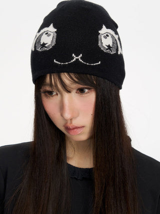 [NECY] knitted cat hat