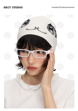 [NECY] knitted cat hat