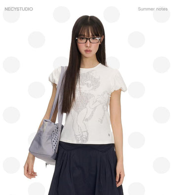 [NECY] ascii cat tee