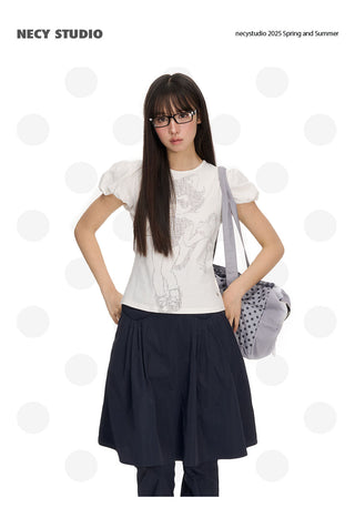 [NECY] ascii cat tee