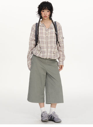 [NECY] gray cropped pants