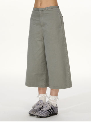 [NECY] gray cropped pants