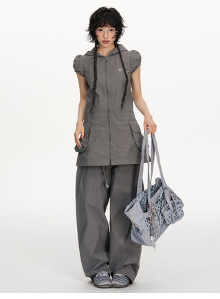 [NECY] hemp rope overalls