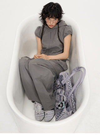 [NECY] hemp rope overalls