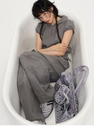 [NECY] hemp rope overalls