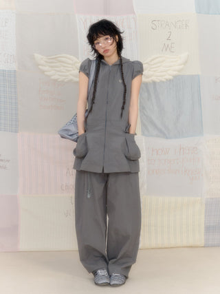 [NECY] hemp rope overalls