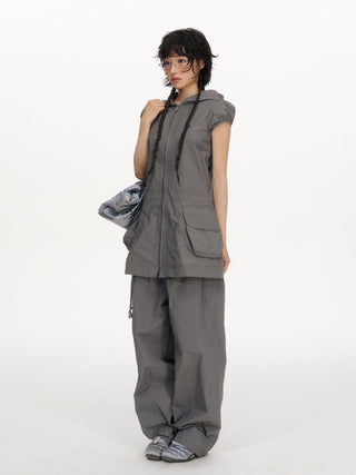 [NECY] hemp rope overalls