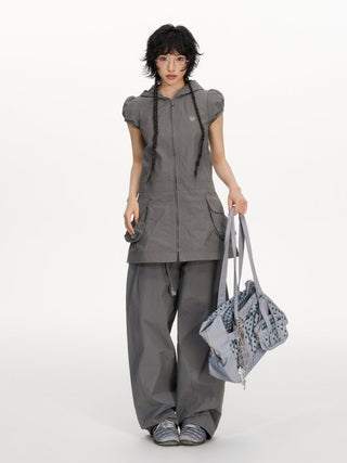 [NECY] hemp rope overalls