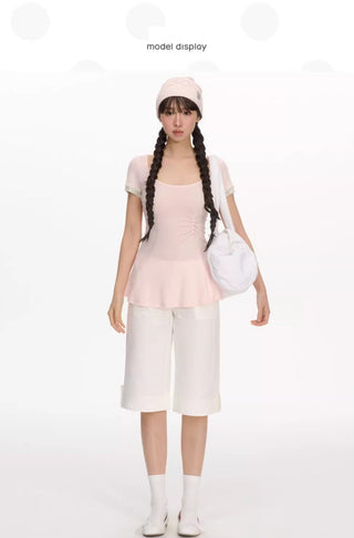 [NECY] white uniform pants