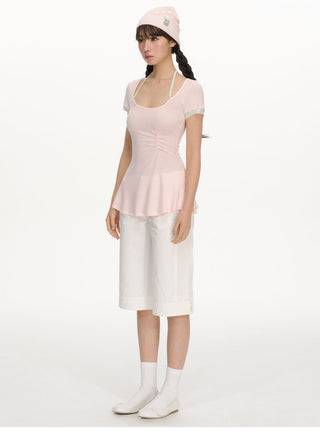 [NECY] white uniform pants