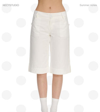[NECY] white uniform pants