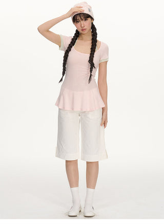 [NECY] white uniform pants