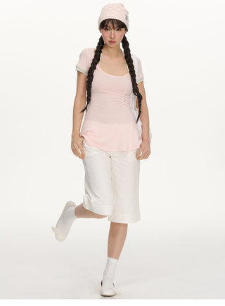 [NECY] white uniform pants