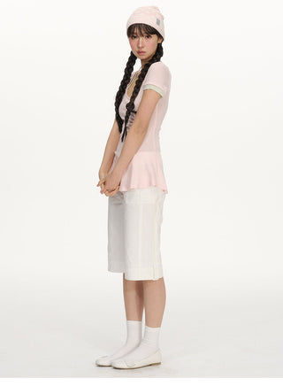 [NECY] white uniform pants