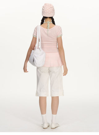 [NECY] white uniform pants