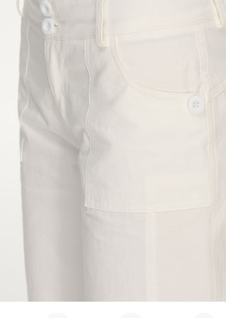[NECY] white uniform pants