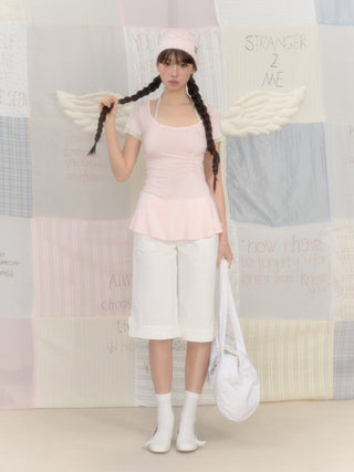 [NECY] white uniform pants