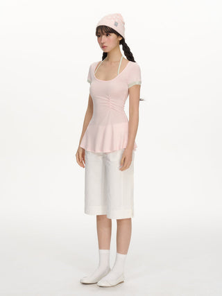 [NECY] white uniform pants