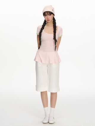 [NECY] white uniform pants