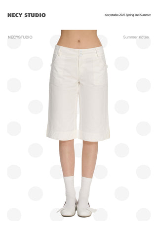 [NECY] white uniform pants