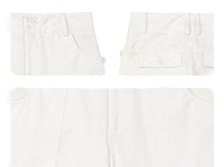 [NECY] white uniform pants