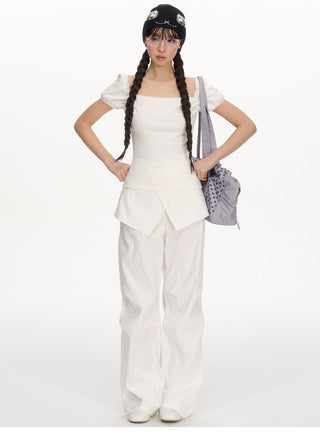 [NECY] fake two-piece overalls