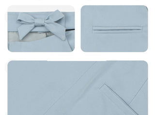 [NECY] blue bow skirt