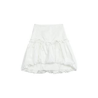 [NECY] lace-up puffy skirt