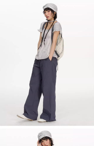 [NECY] striped polka tee