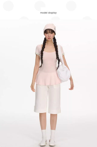 [NECY] contrast halter top