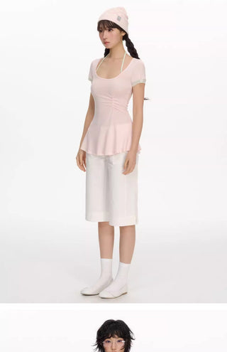 [NECY] contrast halter top