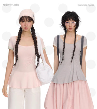 [NECY] contrast halter top